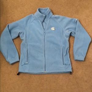 UNC Tar Heels Columbia Fleece Jacket